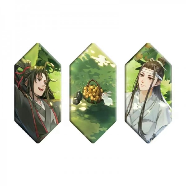 魔道祖师枇杷乐系列周边产品-套装款徽章
