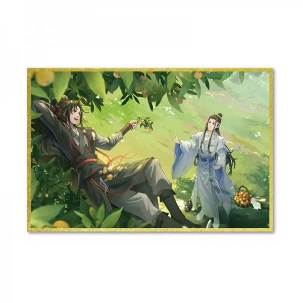 魔道祖师枇杷乐系列周边产品-双人款色纸