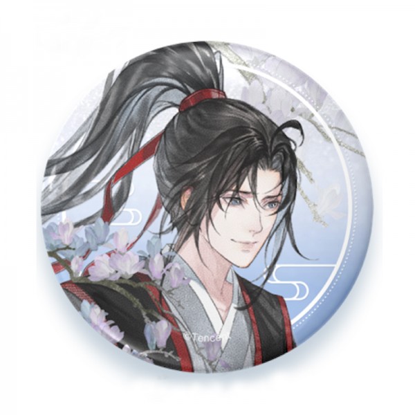 魔道祖师天子笑系列正版周边产品-魏无羡款 马口铁吧唧