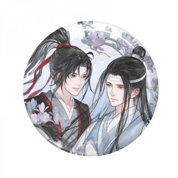 魔道祖师天子笑系列周边-双人 光栅吧唧
