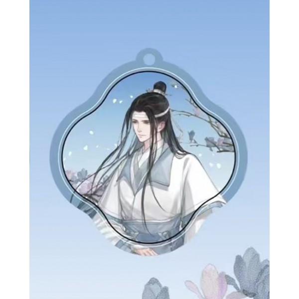 魔道祖师天子笑系列周边-蓝忘机 亚克力钥匙扣A
