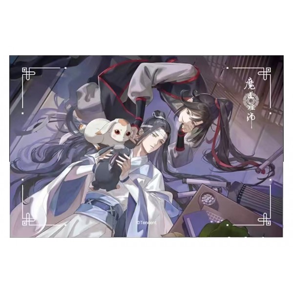 魔道祖师闲庭嬉兔系列周边-双人亚克力砖