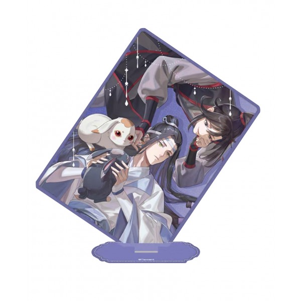 魔道祖师闲庭嬉兔系列周边-双人亚克力斜插立牌