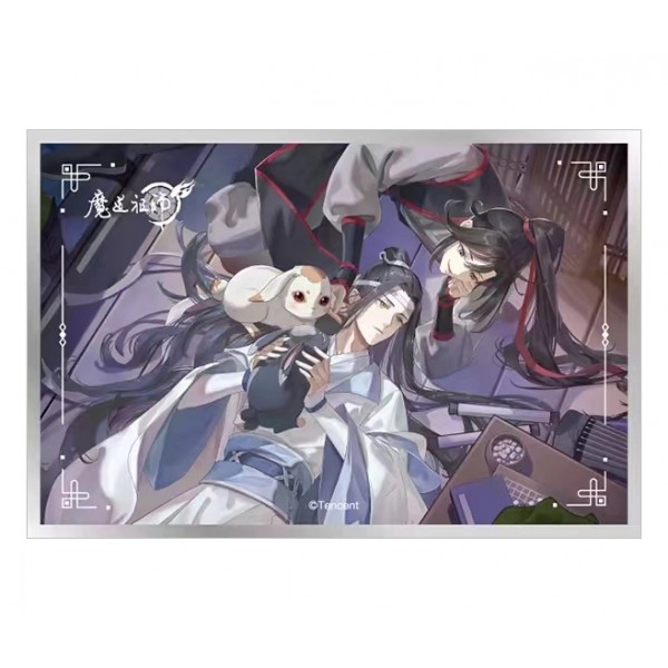 魔道祖师闲庭嬉兔系列周边-亚克力色纸