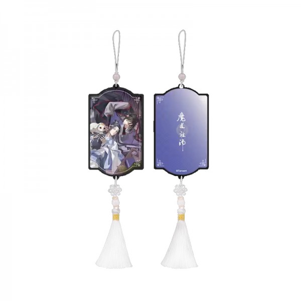 魔道祖师闲庭嬉兔系列周边-双人流苏钥匙扣