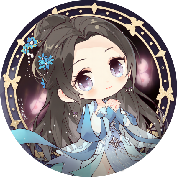仙逆情定云天系列周边-李慕婉 Q版吧唧