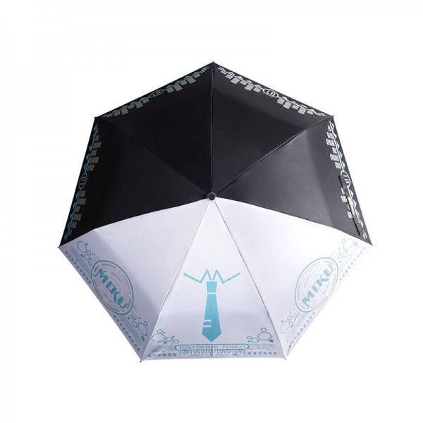 初音未来正版授权Miku像素世界铅笔伞 未来之音雨伞