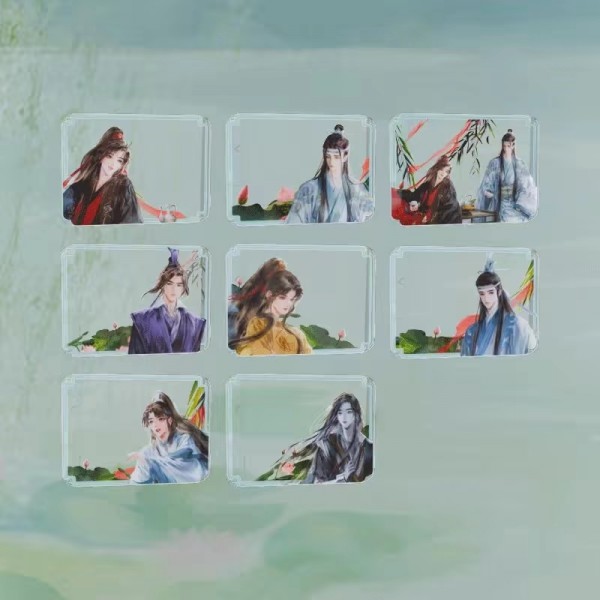 魔道祖师动画-庆典·六载同行系列周边 透卡(整盒)(全套8款)