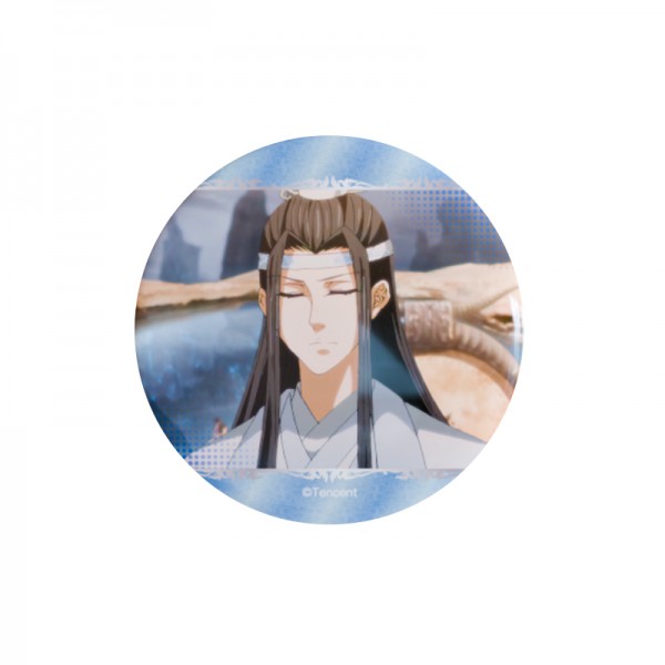 魔道祖师场面写系列官谷 vol.2 蓝忘机个人池徽章-皱眉