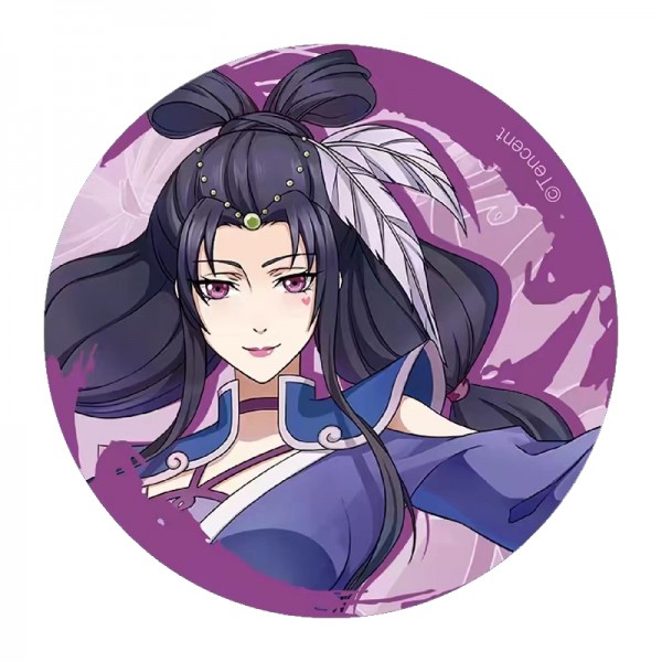 一念永恒动漫官方角色徽章/镭射票-徽章 公孙婉儿款