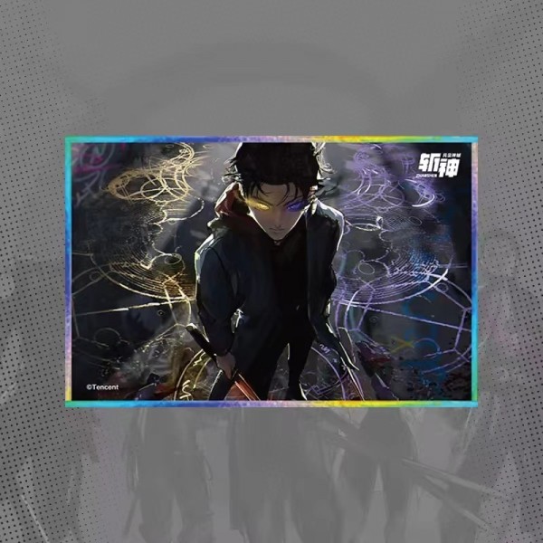 斩神之凡尘神域动画夜光色纸-款式4